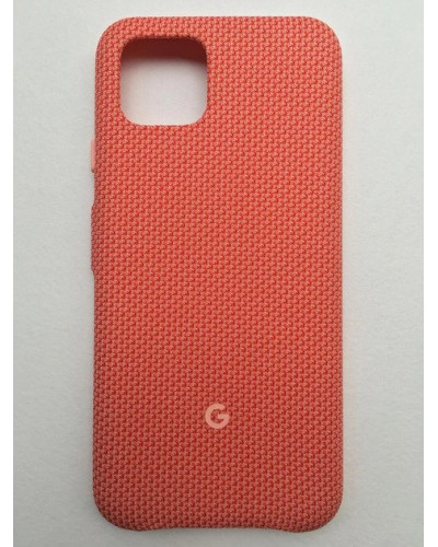 Протиударний чохол Soft Knit Fabric Case GA01282 для Google Pixel 4 Could Be Coral