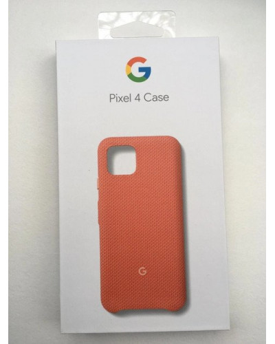 Протиударний чохол Soft Knit Fabric Case GA01282 для Google Pixel 4 Could Be Coral