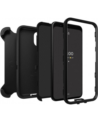 Чохол протиударний з кліпсою OtterBox Defender для Google Pixel 4 XL (6.3") Black