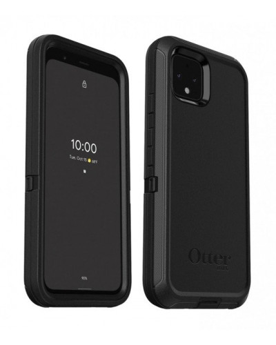 Чохол протиударний з кліпсою OtterBox Defender для Google Pixel 4 XL (6.3") Black