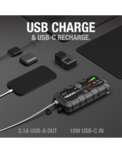 Пусковий пристрій Noco GB40 Boost 12V 1000A Jump Starter