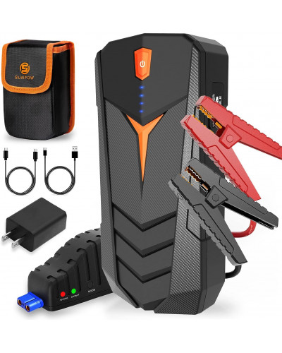 Пусковий пристрій SUNPOW 1500A Peak Jump Starter