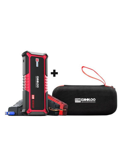 Пусковий пристрій GOOLOO GP2000 Jump Starter 2000A Peak Car Starter for Up to 9L Gas or 7L Diesel Engine SuperSafe 12V Jump Box Auto Lithium Battery Booster