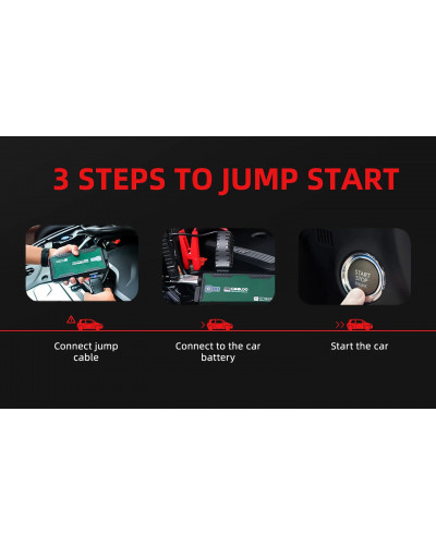 Пускозарядний пристрій GOOLOO GT1500 Jump Starter