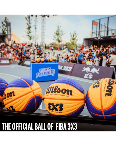 М'яч для стрітболу Wilson FIBA 3X3 Official Game Ball, розмір 6 (WTB0533XB)