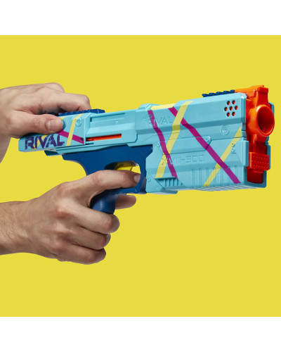 БЛАСТЕР NERF RIVAL KRONOS XVIII-500 БІРЮЗОВИЙ