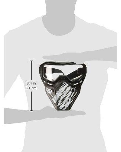 Ігрова Маска Нерф Райвал Фантом корпс Nerf Rival Phantom Corps Face Mask Hasbro Чорна