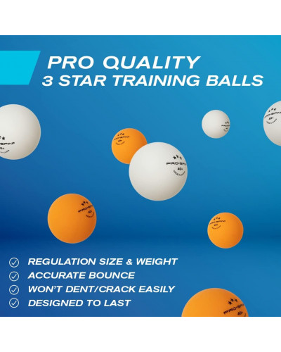 Набір для настільного тенісу з портативною сіткою PRO-SPIN All-in-One Portable Ping Pong Paddles Set Набір для настільного тенісу з портативною сіткою PRO-SPIN All-in-One Portable Ping Pong Paddles Set