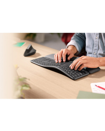 Клавіатура бездротова Logitech K860 Ergo Graphite Клавіатура бездротова Logitech K860 Ergo Graphite
