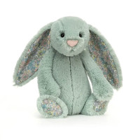 М'яка іграшка зайчик ніжного зеленого кольору 18 см Jellycat  - BL6SGN