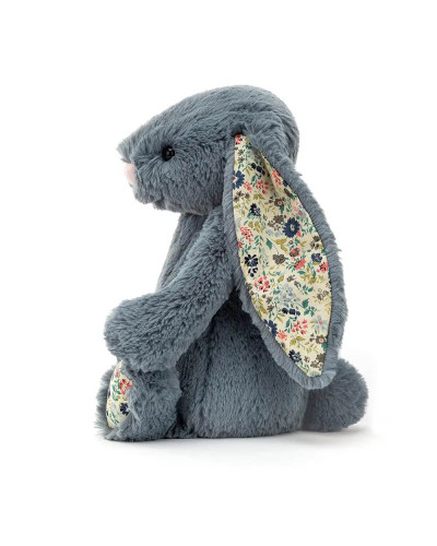 М'яка іграшка зайчик сіро-блакитного кольору 31 см Jellycat  - BL3DUSKN