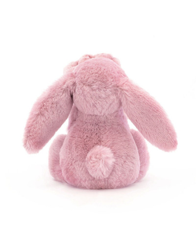 М'яка іграшка із серветкою зайчик ніжно-рожевого кольору 16 см Jellycat - BBL4BTPN М'яка іграшка із серветкою зайчик ніжно-рожевого кольору 16 см Jellycat - BBL4BTPN