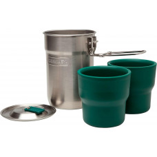 Туристичний набір посуду Stanley Adventure Two Cup Cookset, ємність 0.7 л + 2 чашки
