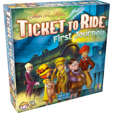 Настільна гра Ticket to Ride: First Journey Білет на поїзд: Перша подорож (ENG)