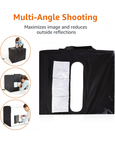 Photobox лайтбокс  Amazon Basics з Led підсвічуванням для предметної зйомки/макрозйомки
