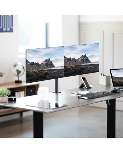 Настільне кріплення для монітора VIVO STAND-V002 13"-30" кронштейн для двох моніторів