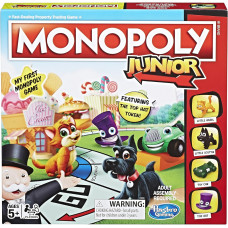 Настільна гра Hasbro Монополія для дітей ENG (Monopoly Junior, Моя перша Монополія)