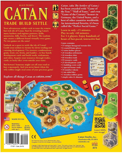 Настільна гра Catan: Trade Build Settle (ENG) Настільна гра Catan: Trade Build Settle (ENG)