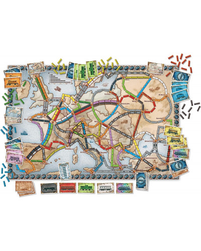 Настільна гра Квиток на поїзд: Європа (Ticket to Ride. Europe) (ENG)