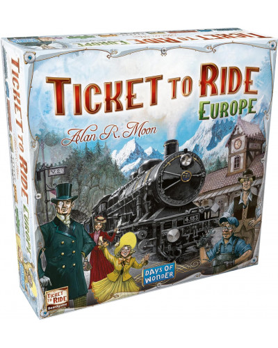 Настільна гра Квиток на поїзд: Європа (Ticket to Ride. Europe) (ENG)