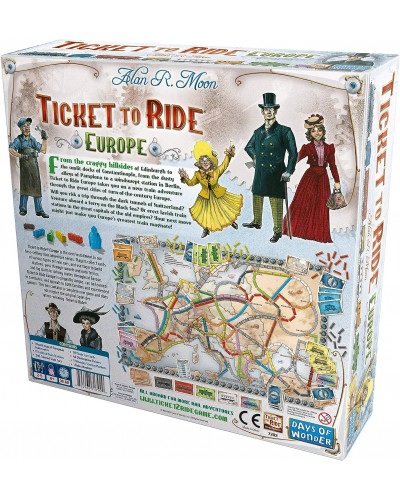Настільна гра Квиток на поїзд: Європа (Ticket to Ride. Europe) (ENG)