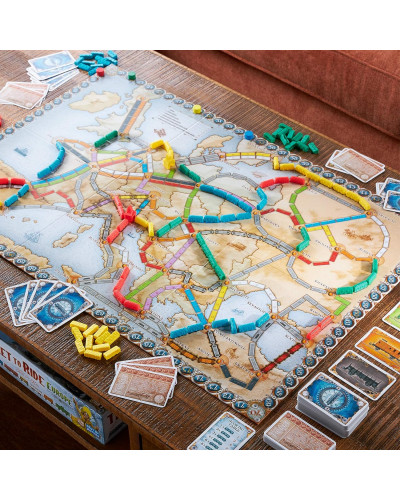 Настільна гра Квиток на поїзд: Європа (Ticket to Ride. Europe) (ENG)