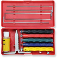 Система для заточування ножів Lansky Deluxe 5-Stone Sharpening System