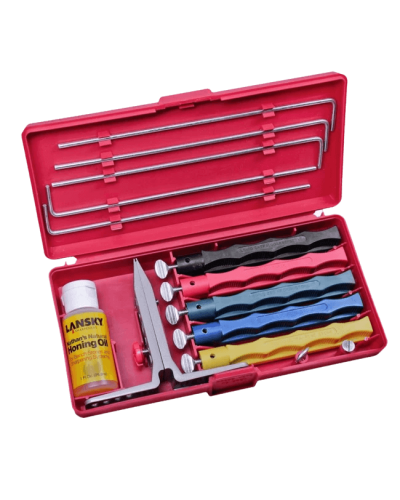 Система для заточування ножів Lansky Deluxe 5-Stone Sharpening System