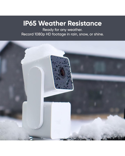 Веб-камера Wyze Cam Pan v3,  Внутрішня/зовнішня камера з захистом IP65 1080p