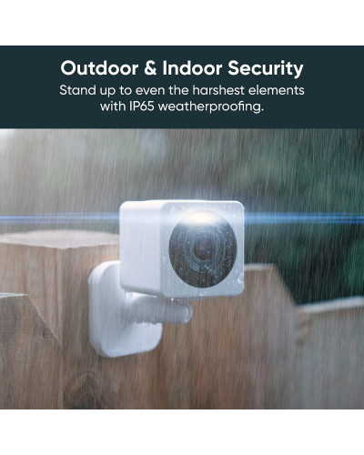 Камера відеоспостереження WYZE Cam OG 1080p HD Wi-Fi зовнішня/внутрішня IP65, кольорове нічне бачення, прожектор
