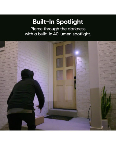 Камера відеоспостереження WYZE Cam OG 1080p HD Wi-Fi зовнішня/внутрішня IP65, кольорове нічне бачення, прожектор