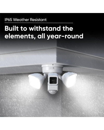 Камера відеоспостереження Wyze Cam Floodlight, зовнішнє використання, Wi-Fi камера, датчик руху