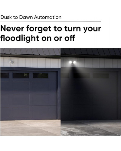 Камера відеоспостереження Wyze Cam Floodlight, зовнішнє використання, Wi-Fi камера, датчик руху