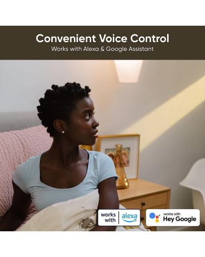 Набір розумних лампочок Wyze Bulb Color, 1100 Lumen WiFi RGB and Tunable White A19 Smart Bulb, Works with Alexa and Google Assistant, Four-Pack (4 шт)