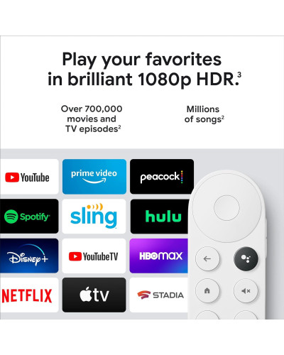 Медіаплеєр Chromecast with Google TV (HD) Медіаплеєр Chromecast with Google TV (HD)