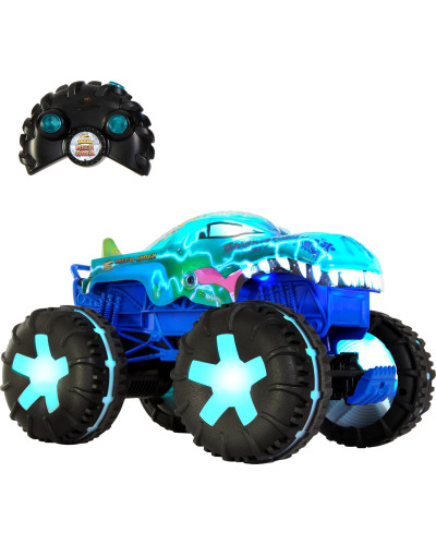 Машинка Хот Вілс Монстр Трак 1:15 Мега Рекс Monster Trucks Mega Wrex Hot Wheels HWW53