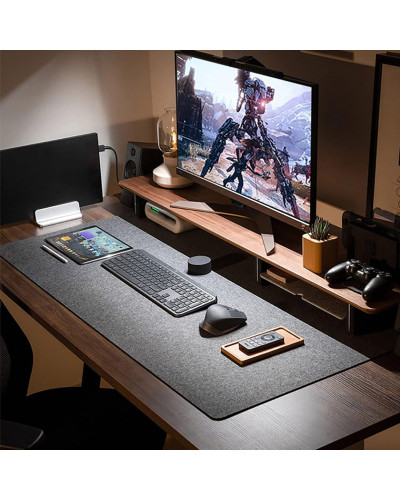 Килимок для мишки та клавіатури DAWNTREES Non-Slip Felt Desk Mat 90x40 см