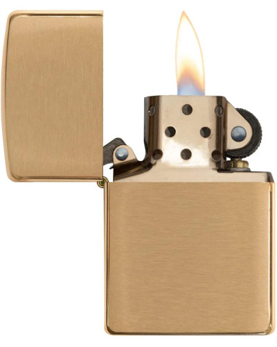 Набір Zippo All-in-One Kit with Brushed Brass Windproof Lighter