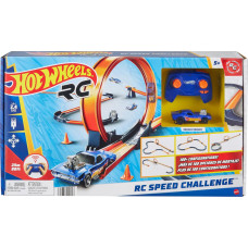 Трек Хот Вілс із Машинкою на пульті Hot Wheels RC Speed Challenge Mattel HXX45