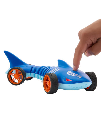 Машинка Хот Вілс Акула 1:15 На Пульті Звук Світло Shark Speeder RC Hot Wheels HXJ83
