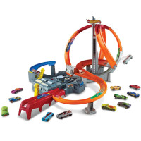Трек Багатосмугові Петлі Хот Вілс Моторизований Track High Speed Multi-Lane Loops Hot Wheels CDL45