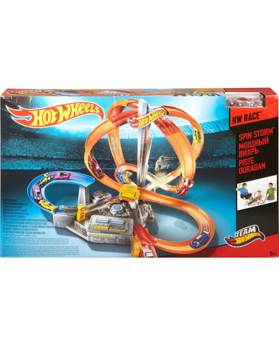 Трек Багатосмугові Петлі Хот Вілс Моторизований Track High Speed Multi-Lane Loops Hot Wheels CDL45