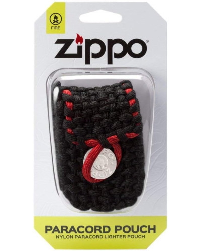 Чохол для запальнички Zippo з паракорду чорний, 40467