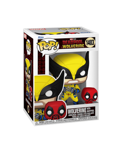 Фігурка Funko Pop! & Buddy Marvel: Wolverine with Babypool Фігурка Funko Pop! & Buddy Marvel: Wolverine with Babypool