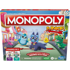 Настільна гра Hasbro Gaming Monopoly Junior (2 в 1)  на англійській мові EN