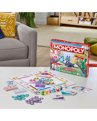 Настільна гра Hasbro Gaming Monopoly Junior (2 в 1)  на англійській мові EN