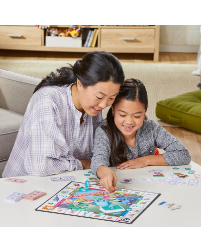 Настільна гра Hasbro Gaming Monopoly Junior (2 в 1)  на англійській мові EN