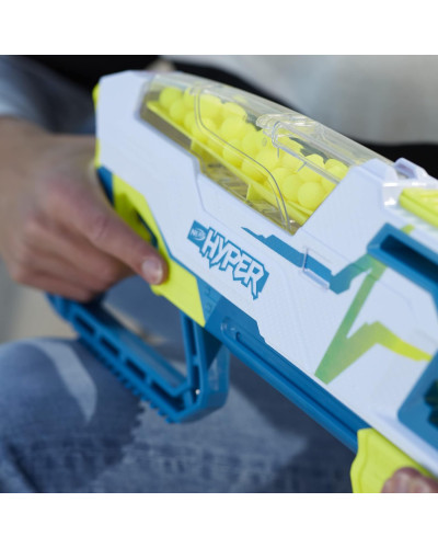 Бластер NERF Hyper Bundle, Siege-50 Pump-Action Blaster Бластер NERF Hyper Bundle, Siege-50 Pump-Action Blaster
