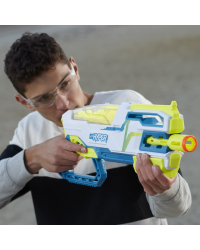 Бластер NERF Hyper Bundle, Siege-50 Pump-Action Blaster Бластер NERF Hyper Bundle, Siege-50 Pump-Action Blaster