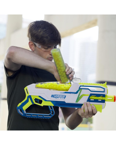 Бластер NERF Hyper Bundle, Siege-50 Pump-Action Blaster Бластер NERF Hyper Bundle, Siege-50 Pump-Action Blaster